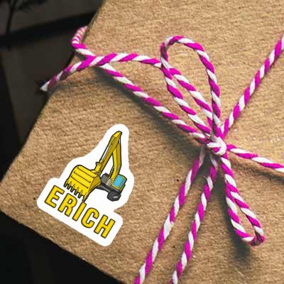 Excavator Sticker Erich Gift package Image