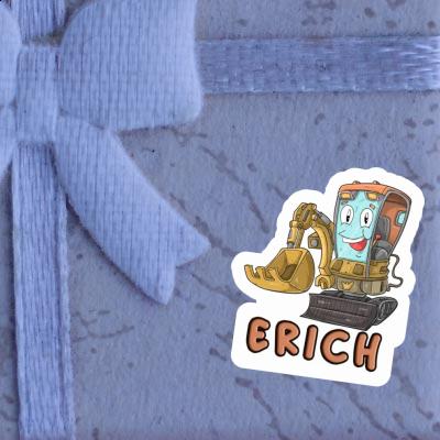 Sticker Erich Excavator Laptop Image