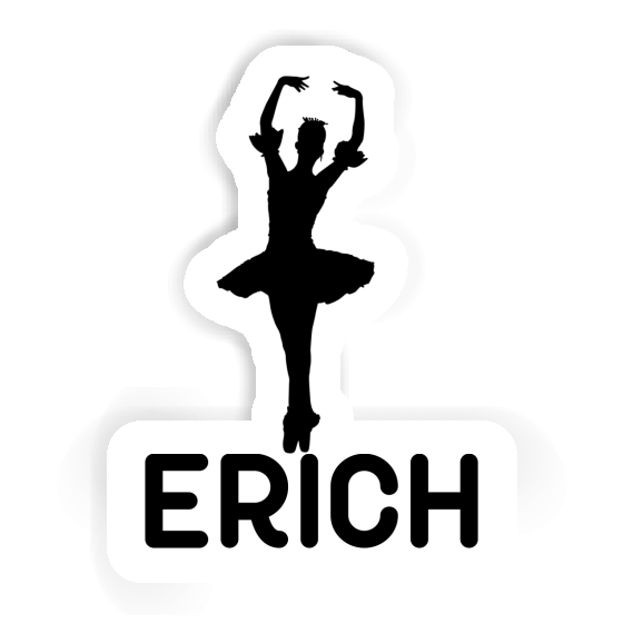 Aufkleber Ballerina Erich Laptop Image