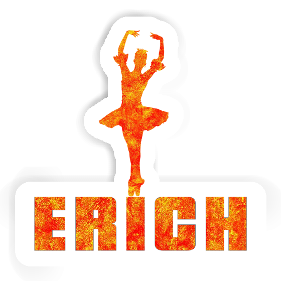 Aufkleber Ballerina Erich Laptop Image