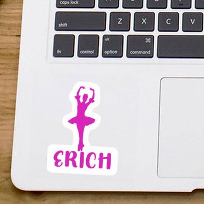 Sticker Erich Ballerina Laptop Image