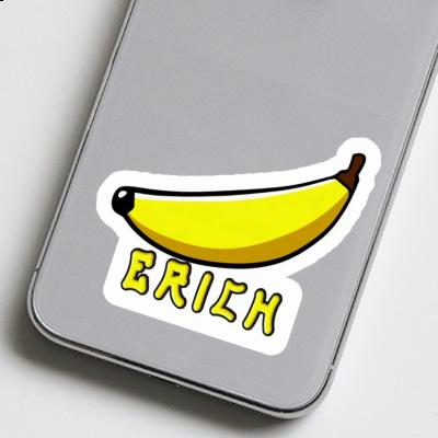 Erich Autocollant Banane Notebook Image