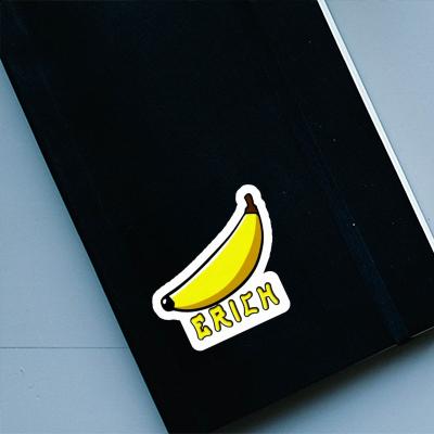 Erich Autocollant Banane Notebook Image