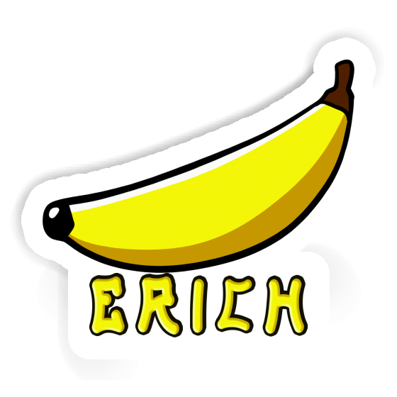 Sticker Erich Banana Notebook Image