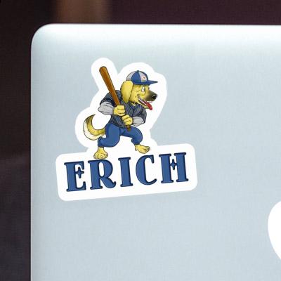 Autocollant Erich Baseball-Chien Gift package Image