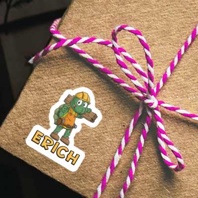 Erich Sticker Construction worker Gift package Image