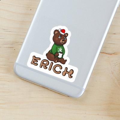 Erich Sticker Christmas Bear Gift package Image