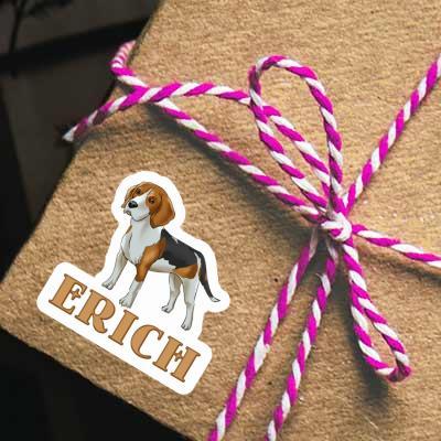 Beagle Autocollant Erich Gift package Image