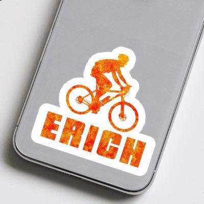 Biker Aufkleber Erich Notebook Image