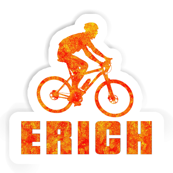 Biker Aufkleber Erich Notebook Image