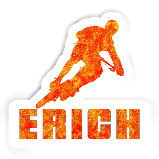 Erich Sticker Biker Laptop Image