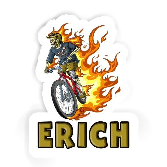 Biker Sticker Erich Laptop Image