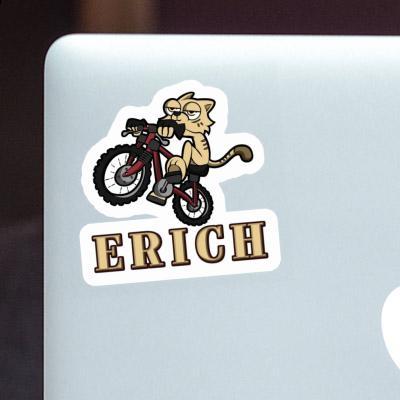 Sticker Erich Fahrradkatze Laptop Image