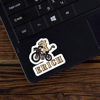 Sticker Erich Fahrradkatze Notebook Image