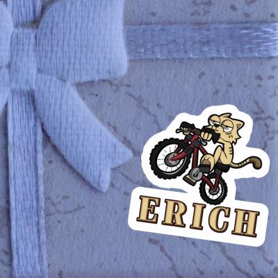 Sticker Erich Fahrradkatze Laptop Image