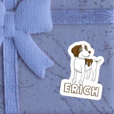 Autocollant Erich Bretagne chien Gift package Image