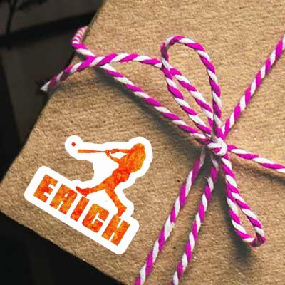 Baseball Player Sticker Erich Gift package Image