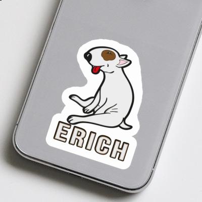 Erich Autocollant Bull Terrier Laptop Image