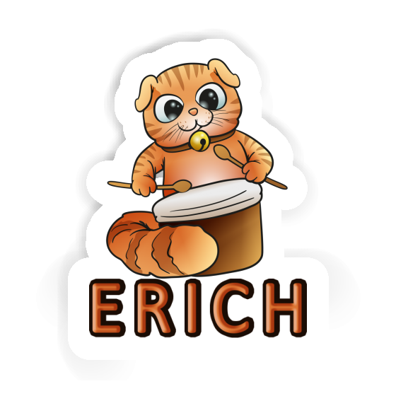 Erich Sticker Trommler-Katze Gift package Image