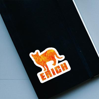 Autocollant Erich Chat Notebook Image