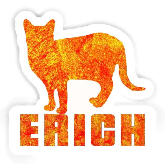 Cat Sticker Erich Laptop Image