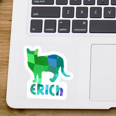 Sticker Erich Cat Laptop Image