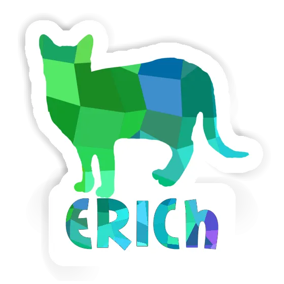 Sticker Erich Cat Notebook Image