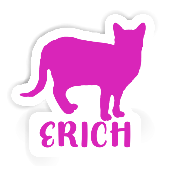 Sticker Cat Erich Laptop Image