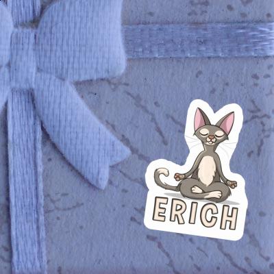 Sticker Yoga Cat Erich Image