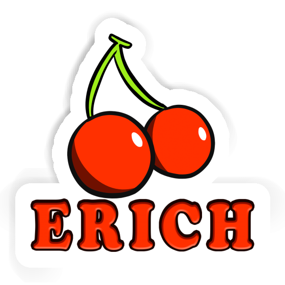 Kirsche Sticker Erich Notebook Image