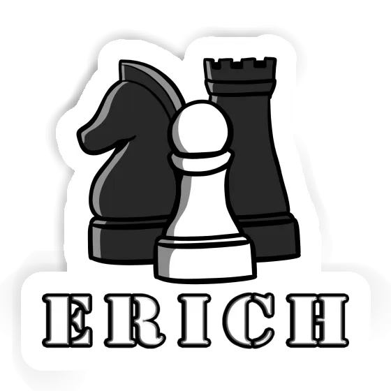 Sticker Schachfigur Erich Gift package Image
