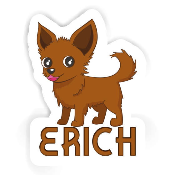 Aufkleber Chihuahua Erich Laptop Image