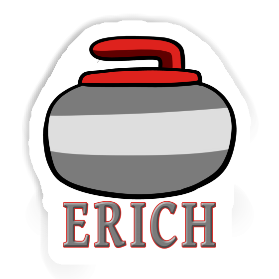 Sticker Curling Stone Erich Gift package Image