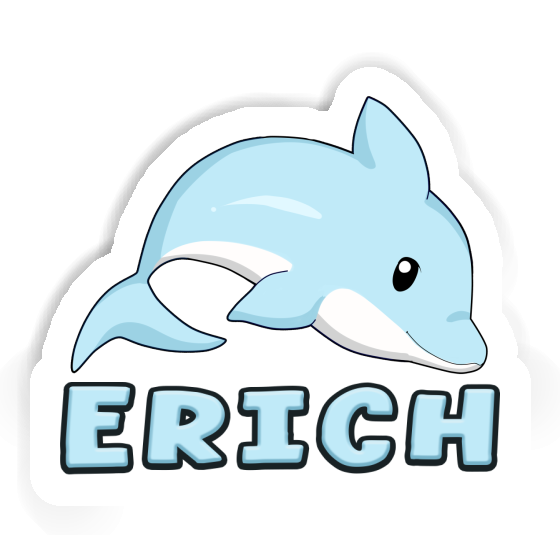 Erich Sticker Delfin Notebook Image