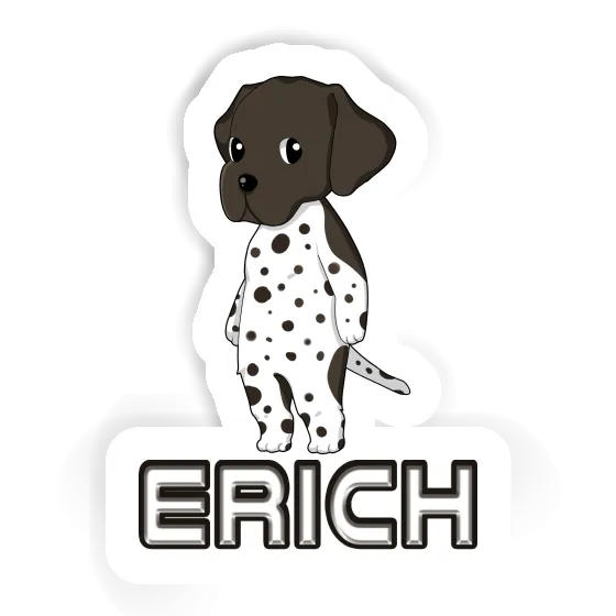 Erich Sticker German Shorthaired Pointer Notebook Image