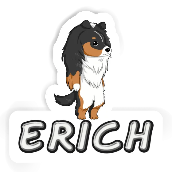 Sheltie Sticker Erich Gift package Image