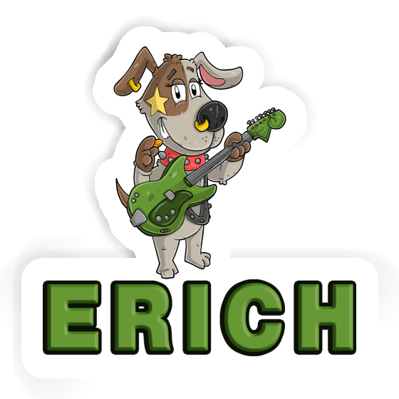Sticker Gitarrist Erich Gift package Image