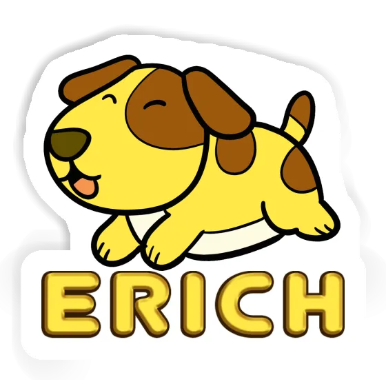 Dog Sticker Erich Notebook Image