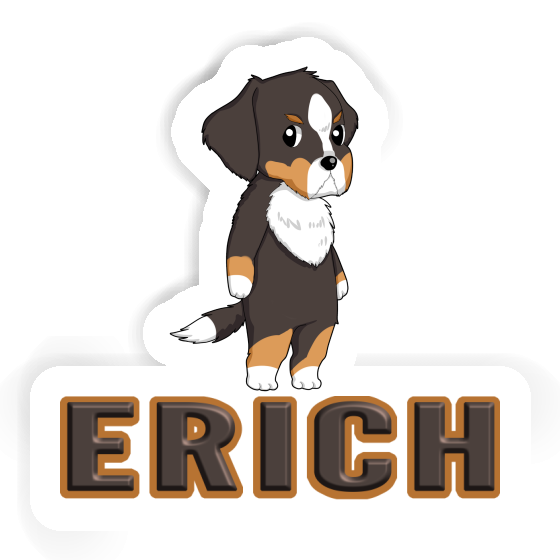 Sticker Erich Bernese Mountain Dog Notebook Image
