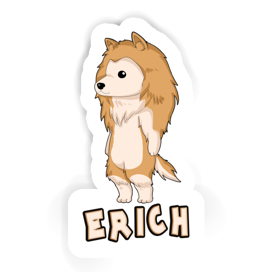 Collie Sticker Erich Gift package Image
