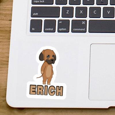 Sticker Erich German Mastiff Laptop Image
