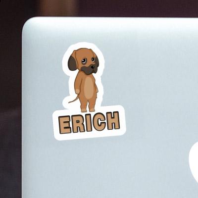Erich Autocollant Dogue allemand Laptop Image