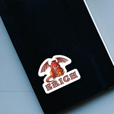 Erich Autocollant Dragon Notebook Image