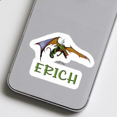 Drache Sticker Erich Laptop Image