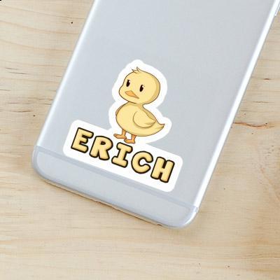 Duck Sticker Erich Notebook Image