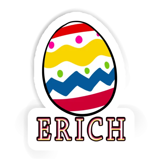 Easter Egg Sticker Erich Image