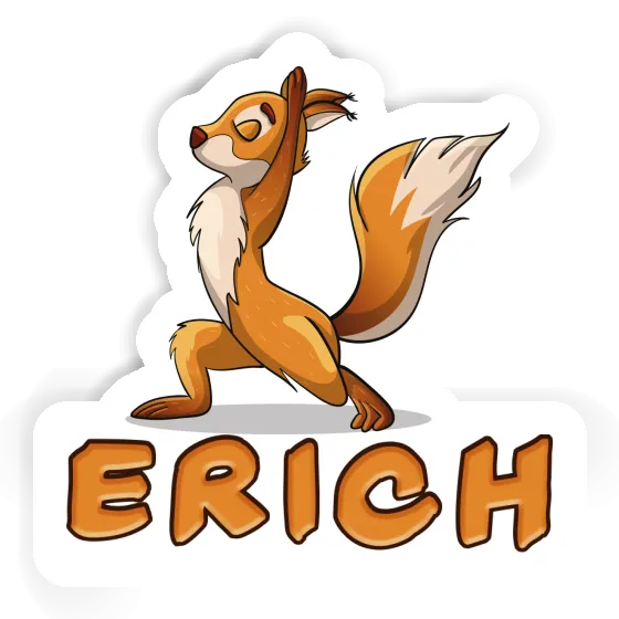 Erich Sticker Yoga-Eichhörnchen Gift package Image