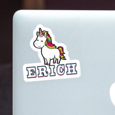 Erich Sticker Unicorn Laptop Image