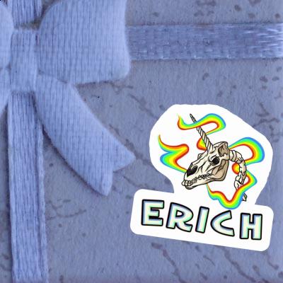 Aufkleber Einhorn-Totenkopf Erich Gift package Image