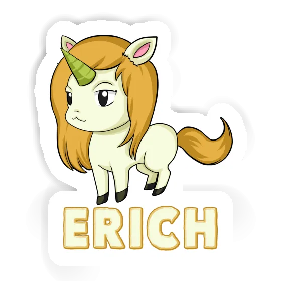 Sticker Unicorn Erich Gift package Image
